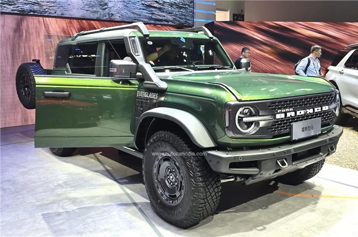 The new Ford Bronco